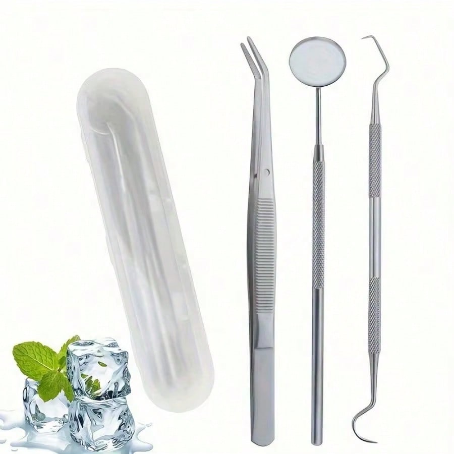 Teeth Whitening Kit - Profesyonel Paslanmaz Çelik Diş Hijyeni Seti,